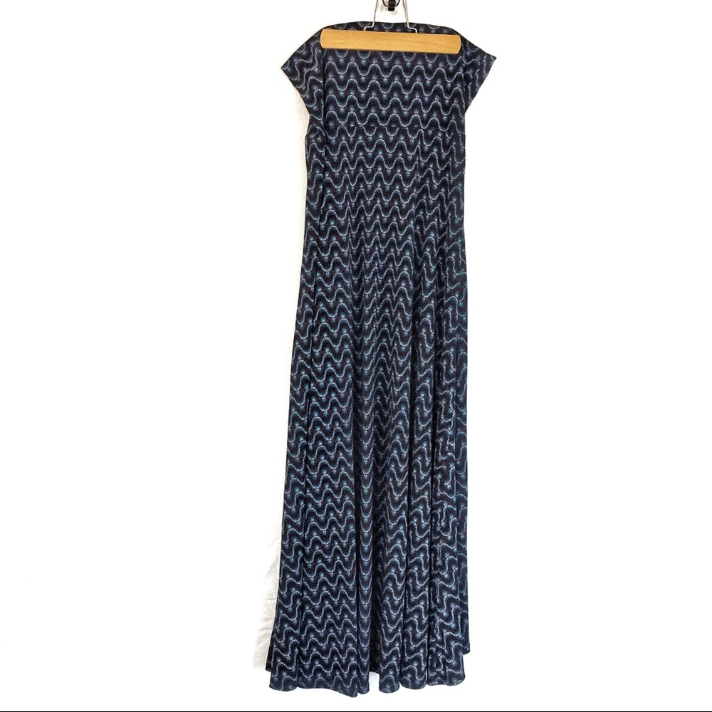 LuLaRoe Maxi Dress Skirt Geometric Pattern Size M